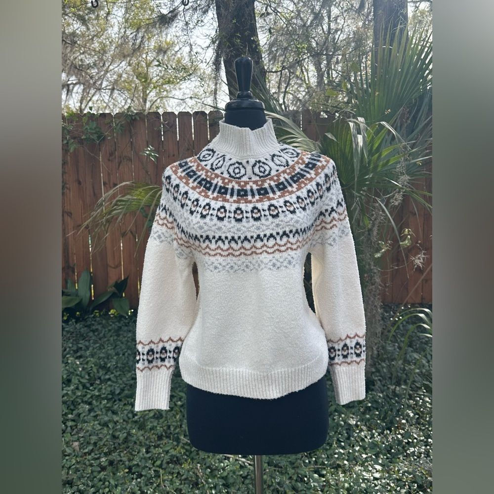 Cupcakes and Cashmere Fair Isle Sweater
